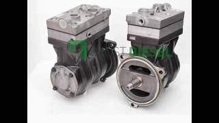 Wabco Air Compressor for Mercedes Volvo Renault Daf [upl. by Baerl534]