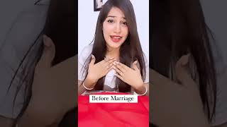 Before marriage after marriage 😊 song viralvideo love youtubeshorts shorts youtube ytshorts [upl. by Eniluqaj]