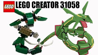 LEGO 31088 CREATOR 3 in 1  The Pokémon Rayquaza  레쿠자 [upl. by Asek421]