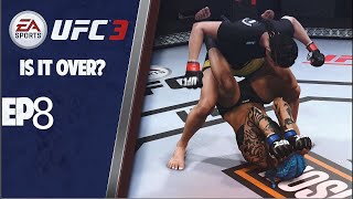 IS IT OVER EA UFC 3 FEMALE GOAT CAREER MODE EP8 LEGENDARY DIFFICULTY [upl. by Wheelwright]