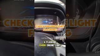 Check Engine Light Flashing checkengine checkenginelight [upl. by Palgrave130]