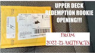 UPPER DECK ROOKIE REDEMPTION DAY From 202223 Upper Deck Artifacts hockeycards upperdeckhockey [upl. by Allison]