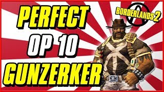 Best OP 10 Gunzerker Build  Borderlands 2 Level 80 Salvador Game Save [upl. by Bissell126]