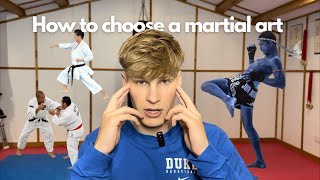 How to Choose the Right Martial Art [upl. by O'Hara]