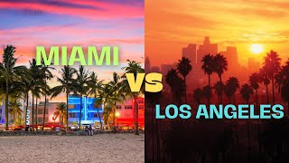 Living in Los Angeles vs Miami  Cost of Living Real Estate amp More [upl. by Engedus]