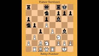 Bobby Fischer vs Viktor Korchnoi  Stockholm Interzonal 1962 chess [upl. by Fred]