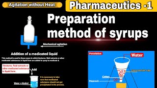 Preparation method of syrups  pharmaceutics1 syrup preparation method  Pharmacy Classes hindi [upl. by Neraa387]