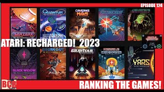 BCB 124 ATARI RECHARGED Ranking the Games Gameplay amp Commentary [upl. by Ardyaf559]