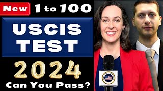 US Citizenship Test 20242025 Easy 2X USCIS Answers USCIS Interview Examen Ciudadania Americana [upl. by Marielle]