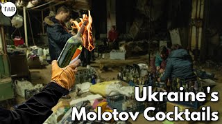 Molotovs Cocktails In Ukraine [upl. by Rozalie]