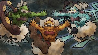 Landorus VS Thundurus Tornadus丨The Battling Kami Trio丨AMVs丨Pokèboy [upl. by Oeht]