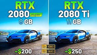 RTX 2080 SUPER vs RTX 2080 Ti  Test in 10 Games in 2024 [upl. by Sari]