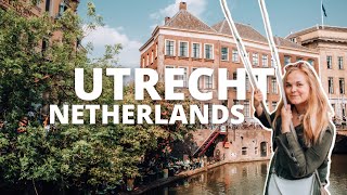 Exploring the city of Utrecht  Netherlands travel vlog [upl. by Haimerej]