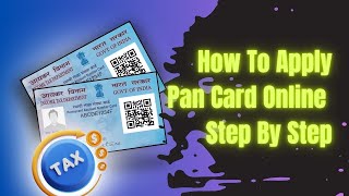 How to apply pan card online step by step 2024 [upl. by Corene]