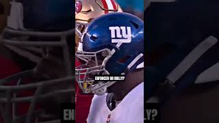 Enforcer or Bully nfl williams enforcer 49ers menace shorts viralvideo [upl. by Ettedualc]