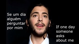 Salvador SobralAmar Pelos Doislyrics english translation Eurovision Portugal 2017 [upl. by Idalia]