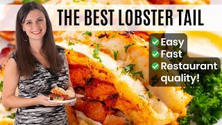 How To Cook LOBSTER TAIL Perfectly Restaurant Quality In 20 Minutes [upl. by Analim]