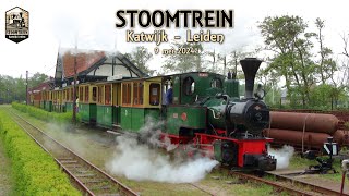 Stoomtrein Katwijk  Leiden 9 mei 2024 [upl. by Aneehsirk]