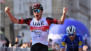 TourSieger Pogacar triumphiert bei LombardeiRundfahrt  SID [upl. by Wittie]