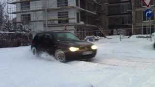 Volkswagen Golf IV V6 28 4Motion Snow [upl. by Leyes]