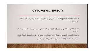 cytopathic effects in viral infection الاعتلال الخلوي في العدوى الفايروسية [upl. by Arol]