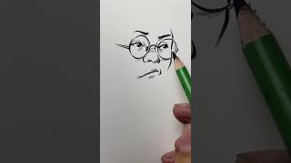 Draw a small expression casuallyyoutube youtubeshort life vlog painting sketch sketchup [upl. by Yddub]