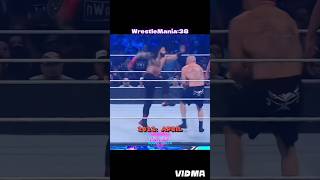 WrestleMania 38 full match Brock Lesnar versus Roman Reigns 2 World heavyweight championship match [upl. by Samoht873]