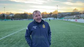 POST MATCH🎙️ Cumnock Juniors 13 Auchinleck Talbot [upl. by Ayrb]