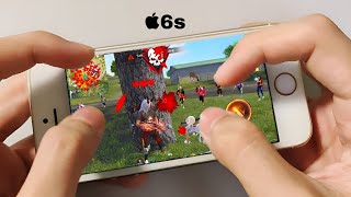 Iphone 6s Lag fix Free Fire Gameplay test settings revel My HUDDPI MACRO 1 old testing 🔥 [upl. by Drake802]