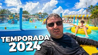 Parque aquático Aquamania em Foz do Iguacu temporada 2024 Férias vale a pena [upl. by Lynelle382]