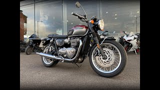 Triumph Bonneville T120 6933 miles 2021 [upl. by Johnsten279]