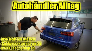 Autohändler Alltag  DTM Finale am Hockenheimring  RS6 wieder frisch Firmenwagen verliert Wasser [upl. by Ahsoj]