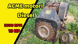 ACME Tipo ADN 43 W  Motore Diesel [upl. by Adiesirb766]