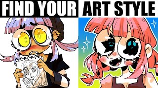 HOW TO ACTUALLY FIND YOUR ART STYLE [upl. by Darrelle]