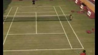 Top Spin 3  RODDICK vs FEDERER [upl. by Einnoc756]