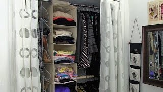 How to organize your bedroom closet [upl. by Naujak]