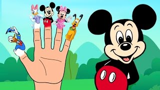 Finger Family Mickey Mouse Song  Mickey Mouse Clubhouse Nursery Rhymes for Kids [upl. by Irrehc]