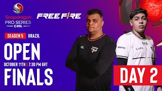 Free Fire Open Finals  Season 5  Brazil [upl. by Leuas97]