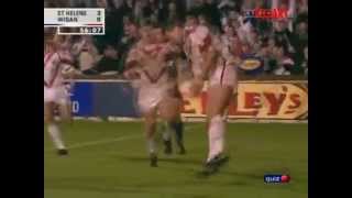 Saints 190 Wigan 2002 inc Tommy Martyn No Look Pass [upl. by Euqinmod416]