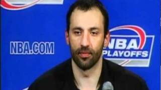 Vlade Divac disses Robert Horry and Horry responds [upl. by Analak]