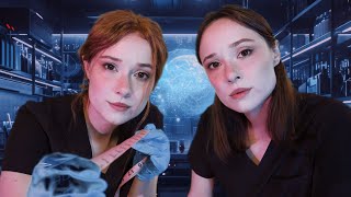 ASMR Twin Examination of You ExtraDimensional Being  Binaural [upl. by Anaid]