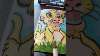 Dont dawdle HURRY UPpopular lionkingartdisneyartistdrawing youngartistartdrawingartist [upl. by Koblas140]