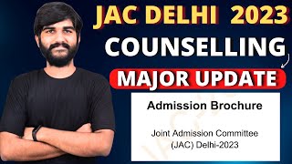 JAC DELHI 2023🤯 Admission Brochure Released  Registration and Choice Filling🔥  DTUNSUTIIITD [upl. by Alleyne168]