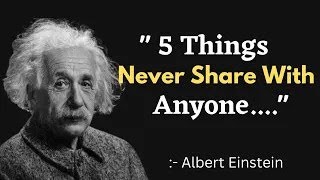 5 Hidden Secrets of Einstein  Unheard Tips for Success in Life [upl. by Eseryt907]