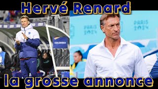 Hervé Renard la grosse annonce [upl. by Nodyl]