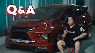 QampA Mitsubishi XPANDER TURBO  INI DIA SPEK DAN HARGA MODIFIKASI NYA [upl. by Einnahpets]