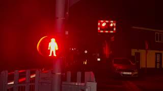 Woodbridge Ferry Lane Level Crossing Suffolk 15022024 [upl. by Sherar849]