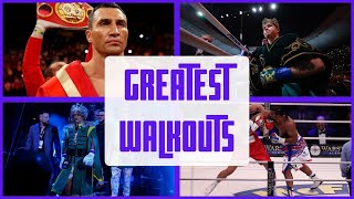 GREATEST WALKOUTS IN BOXING [upl. by Nolyarg]