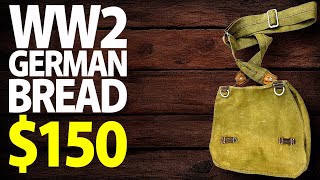 150  WW2 German Bread Bag Review  Wide Carry Strap  Aluminum  Military Antiques Toronto [upl. by Malkin]