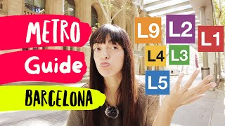 Barcelona METRO GUIDE amp HACKS  How to use METRO How to buy tickets Which METRO CARD to buy [upl. by Hedberg]